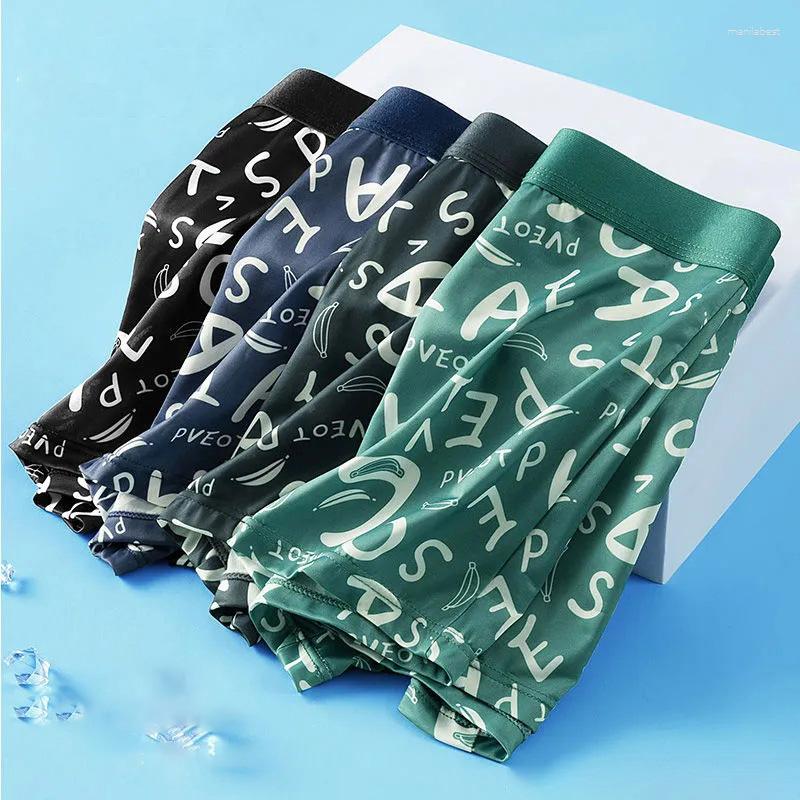 Underpants Seamless Ice Silk Men Boxers Summer Ultrathin Graphene Male Plus Size Mid Waist 3D Pouch Underwear Panties 4XL, Black
Underpants Seamless Ice Silk Men Boxers Summer Ultrathin Graphene Male Plus Size Mid Waist 3D Pouch Underwear Panties 4XL, Black