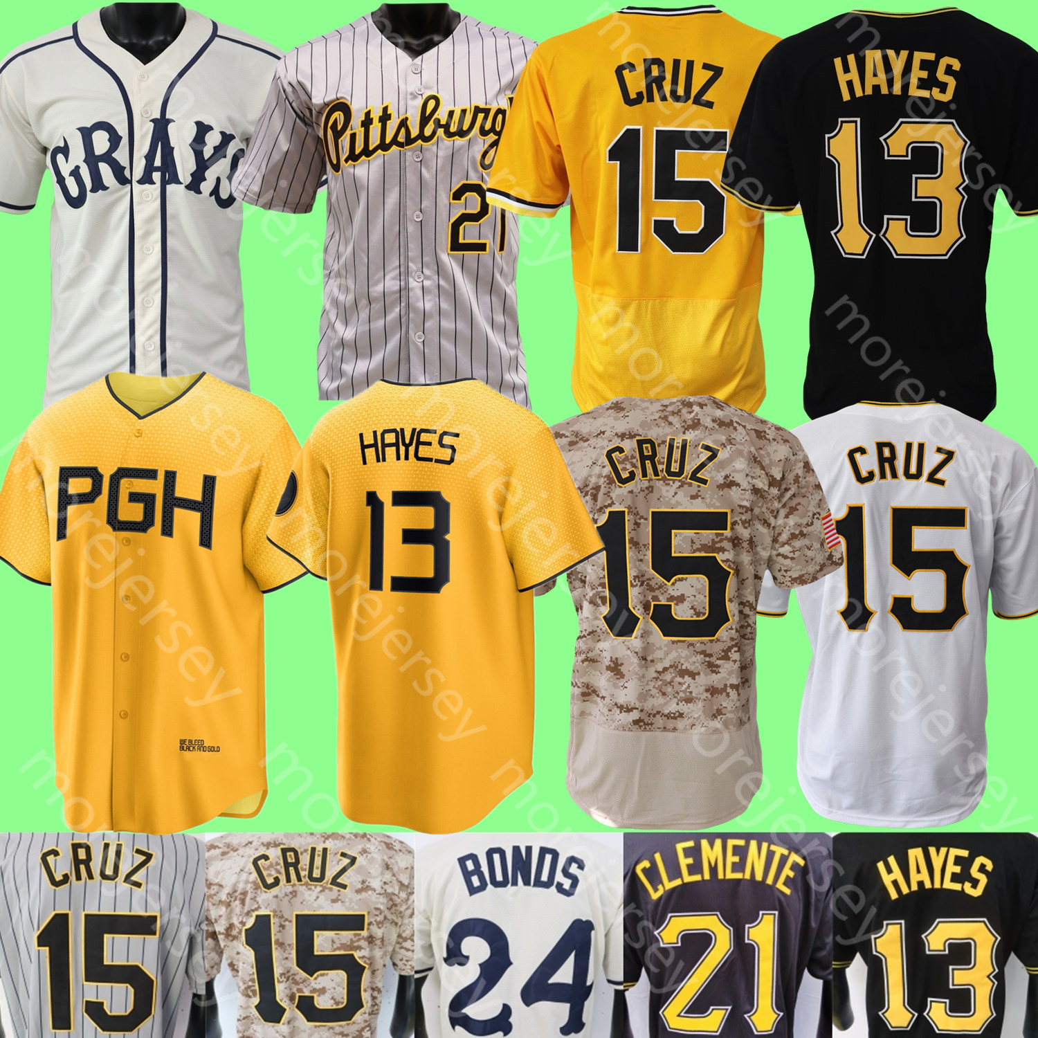 2023 City Connect Baseball Jersey Oneil Cruz Roberto Clemente Barry Bonds Ke'Bryan Hayes McCutchen Bryan Reynolds Bednar Marcano Smith-Njigba Ji-hwan Henry Davis, 2023 city women
2023 City Connect Baseball Jersey Oneil Cruz Roberto Clemente Barry Bonds Ke'Bryan Hayes McCutchen Bryan Reynolds Bednar Marcano Smith-Njigba Ji-hwan Henry Davis, 2023 city women