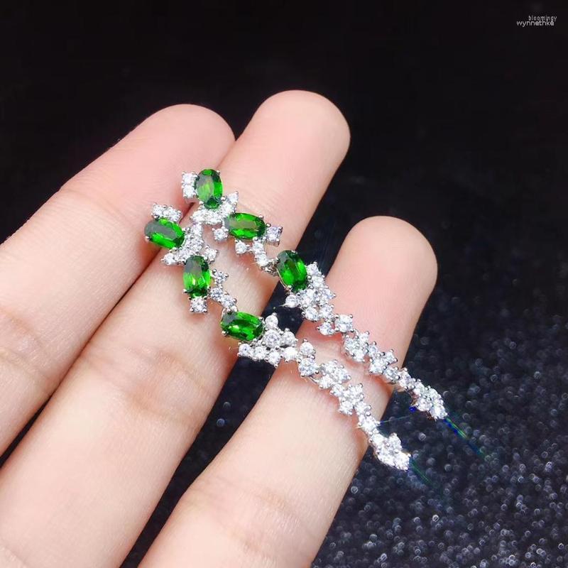 Stud Earrings The Wedding Gift Natural And Real Diopside 925 Sterling Silver Fine Jewelry Earring
Stud Earrings The Wedding Gift Natural And Real Diopside 925 Sterling Silver Fine Jewelry Earring