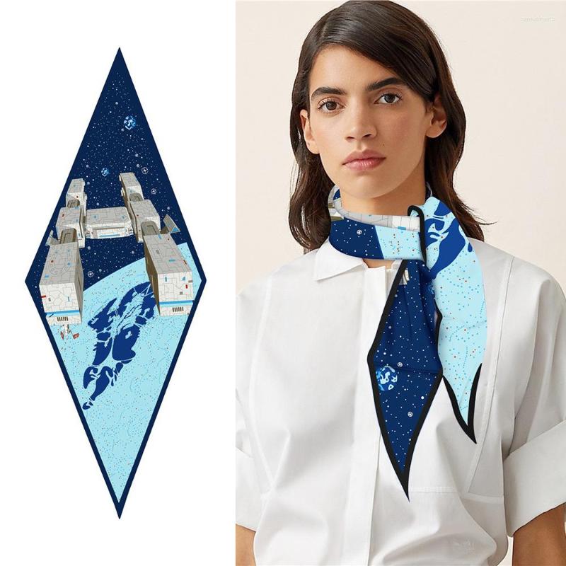 Scarves Designer Luxury Women Space Universe Diamond Woman Fashion Silk Scarf Bandana Headband Hijab Foulard Neckerchief Shawl
Scarves Designer Luxury Women Space Universe Diamond Woman Fashion Silk Scarf Bandana Headband Hijab Foulard Neckerchief Shawl