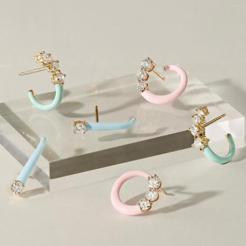 Stud Earrings Gold Plated Pastel Enamel Earring Wholesale Summer Colorful Fashion Girl Women Jewelry
Stud Earrings Gold Plated Pastel Enamel Earring Wholesale Summer Colorful Fashion Girl Women Jewelry
