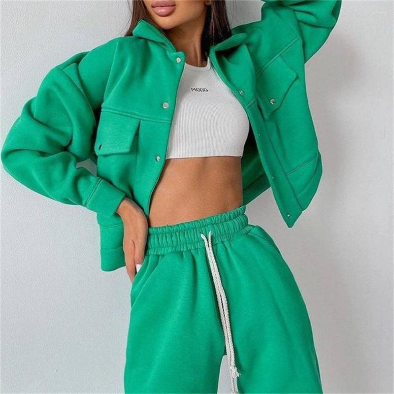 Women' Two Piece Pants 2023 Causal Women Tracksuit Pant Sets Spring Autumn Green In Matching Jacket Set 2 Outfit For Womens, Gray
Women' Two Piece Pants 2023 Causal Women Tracksuit Pant Sets Spring Autumn Green In Matching Jacket Set 2 Outfit For Womens, Gray