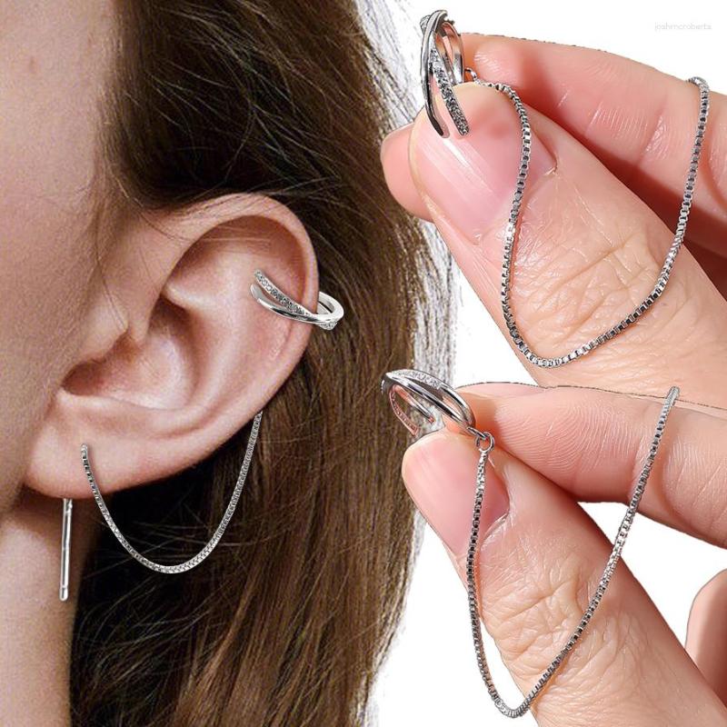 Dangle Earrings Thin Snake Chain Tassel Rhinestone Cross Circle Ear Cuff Earring Simple Stud Clip Pendant Women Jewelry
Dangle Earrings Thin Snake Chain Tassel Rhinestone Cross Circle Ear Cuff Earring Simple Stud Clip Pendant Women Jewelry