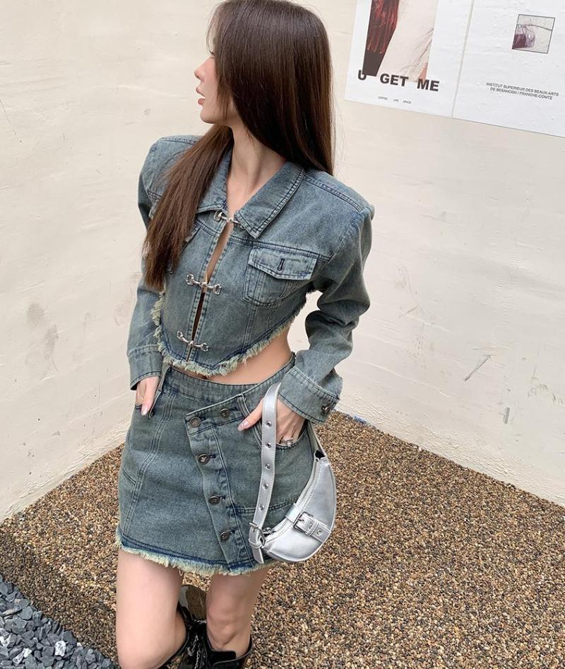 Skirts Fashion Denim Half Skirt Women' Y2K Retro Low Waist Irregular Splicing A Word Package Hip Party Club, Blue
Skirts Fashion Denim Half Skirt Women' Y2K Retro Low Waist Irregular Splicing A Word Package Hip Party Club, Blue