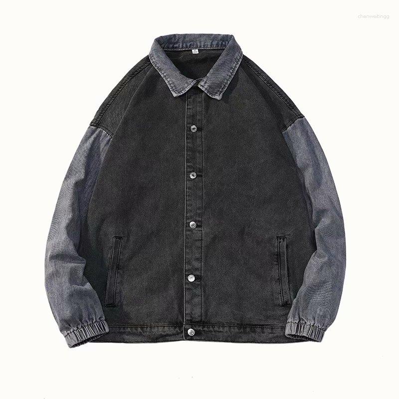 Men' Jackets Spring Autumn Men Denim Korean Style Male Coat Retro Streetwear Patchwork Casual Couple Jacket Ins Tide, Blue
Men' Jackets Spring Autumn Men Denim Korean Style Male Coat Retro Streetwear Patchwork Casual Couple Jacket Ins Tide, Blue