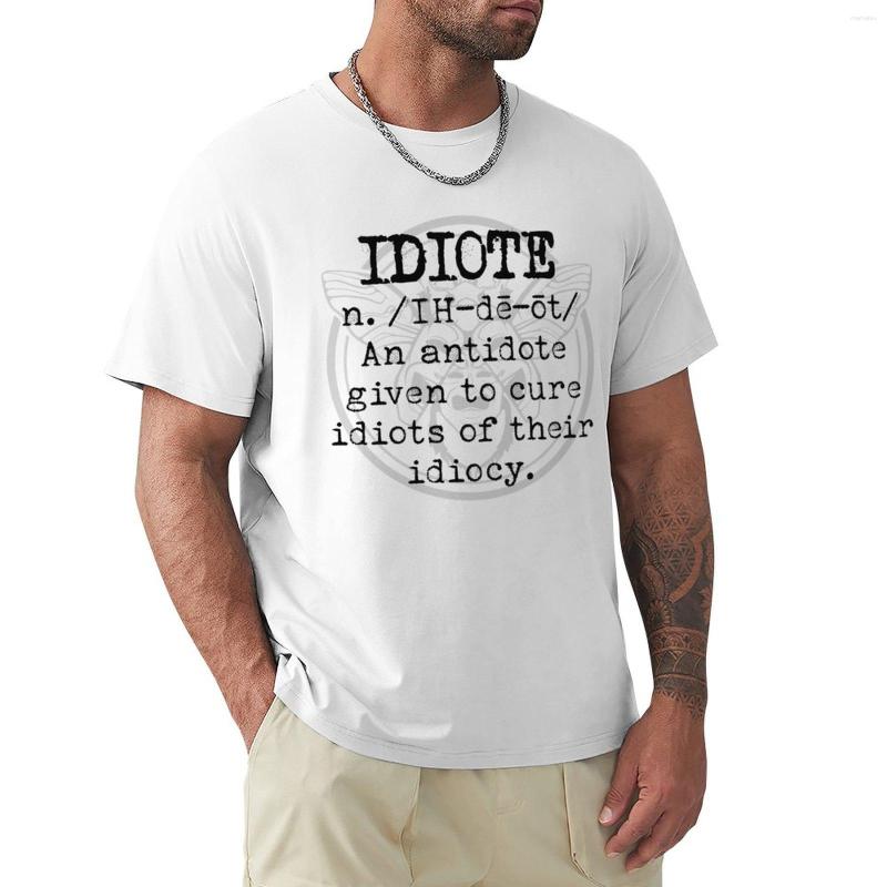 Men' Tank Tops Idiote Definition T-Shirt Short Sleeve Tee Animal Print Shirt For Boys Mens T Shirts Casual Stylish, Dark coffee
Men' Tank Tops Idiote Definition T-Shirt Short Sleeve Tee Animal Print Shirt For Boys Mens T Shirts Casual Stylish, Dark coffee
