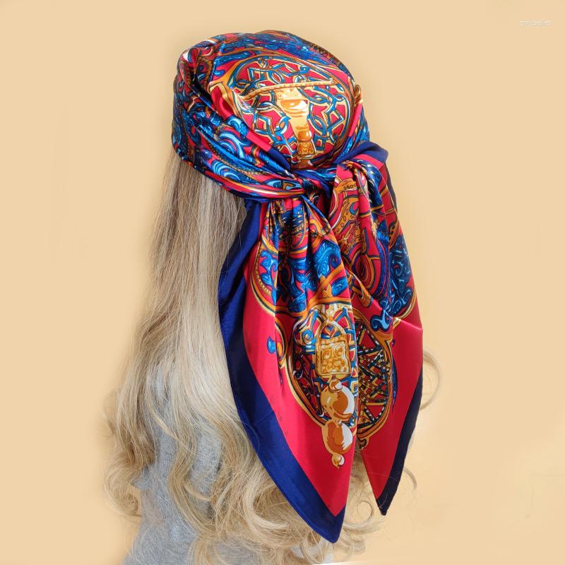 Scarves 2023 Silk Scarf 90x90cm Luxury BrandDesigner Hair Print Head Large Handkerchief Hijab Shawl Women Bandanna Foulard Muffler Wrap
Scarves 2023 Silk Scarf 90x90cm Luxury BrandDesigner Hair Print Head Large Handkerchief Hijab Shawl Women Bandanna Foulard Muffler Wrap