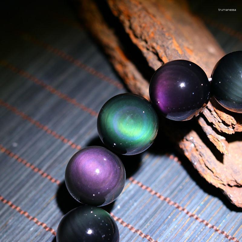 Bangle Rainbow Obsidian Beaded Bracelets 8mm Healing Meditation Multicolor Bangles Elastic Rope Natural Material Couple JewelryBangle Raym22
Bangle Rainbow Obsidian Beaded Bracelets 8mm Healing Meditation Multicolor Bangles Elastic Rope Natural Material Couple JewelryBangle Raym22