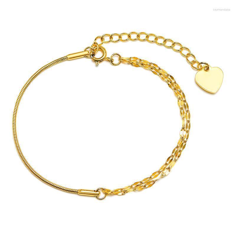 Link Bracelets Chain Thin Bracelet For Women Double Stainless Steel Layered Stackable Jewelry Raym22
Link Bracelets Chain Thin Bracelet For Women Double Stainless Steel Layered Stackable Jewelry Raym22