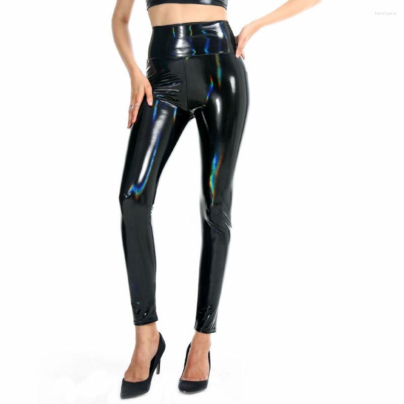 Women's Pants S-3XL Women High Waist Push Up PVC Shiny Legging Pencil Wetlook Sexy Faux PU Leather Trousers Fitness Clubwear, Laser black
Women's Pants S-3XL Women High Waist Push Up PVC Shiny Legging Pencil Wetlook Sexy Faux PU Leather Trousers Fitness Clubwear, Laser black