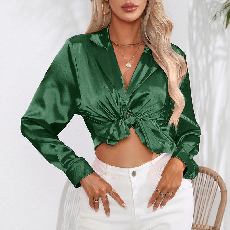 Women' Blouses 2023 Spring Button Up Satin Women' Shirts Long Sleeve Loose Silk Blouse Woman Casual Shirt Female Fashion Solid Lady, White
Women' Blouses 2023 Spring Button Up Satin Women' Shirts Long Sleeve Loose Silk Blouse Woman Casual Shirt Female Fashion Solid Lady, White