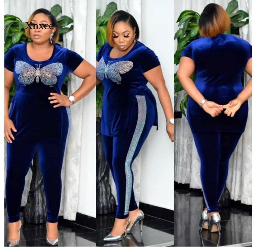 Ethnic Clothing Spring Autumn Velvet 2 Piece Set Women African Clothes Africa High Quality Fashion Suit
Ethnic Clothing Spring Autumn Velvet 2 Piece Set Women African Clothes Africa High Quality Fashion Suit