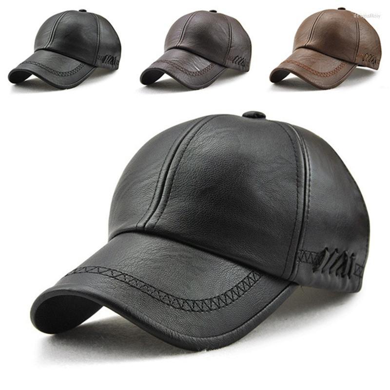 Ball Caps Fashion Autumn Men's Baseball Cap Windproof PU Leather Hat Adjustable Winter Casual Warm Male, Type 1 black
Ball Caps Fashion Autumn Men's Baseball Cap Windproof PU Leather Hat Adjustable Winter Casual Warm Male, Type 1 black