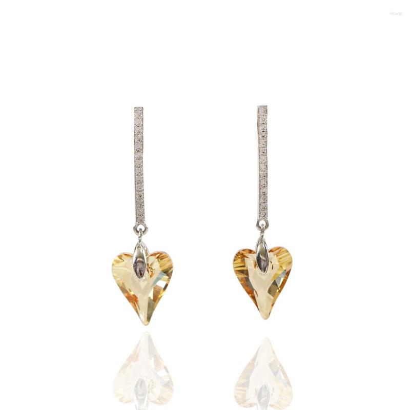 Dangle Earrings LANFLORA Fashion Heart Women Long Classic Foreign Trade Bulk Wholesale
Dangle Earrings LANFLORA Fashion Heart Women Long Classic Foreign Trade Bulk Wholesale