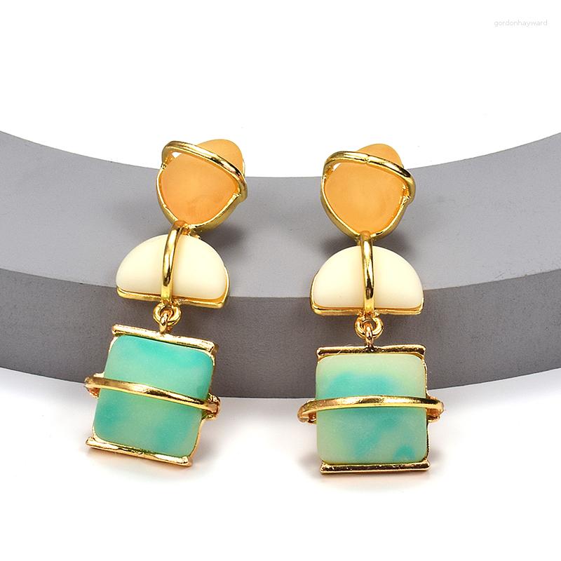 Dangle Earrings Bohemian Natural Stone Long Drop High-Quality Classic Metal Jewelry Accessories For Women Wholeslae
Dangle Earrings Bohemian Natural Stone Long Drop High-Quality Classic Metal Jewelry Accessories For Women Wholeslae