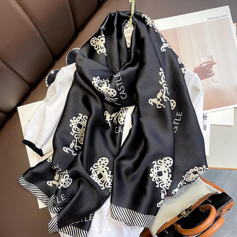 Scarves 2023 Silk Scarf Women Large Shawls Pashmina Hijab Foulard Echarpe Design Print Lady Beach Stole Head
Scarves 2023 Silk Scarf Women Large Shawls Pashmina Hijab Foulard Echarpe Design Print Lady Beach Stole Head