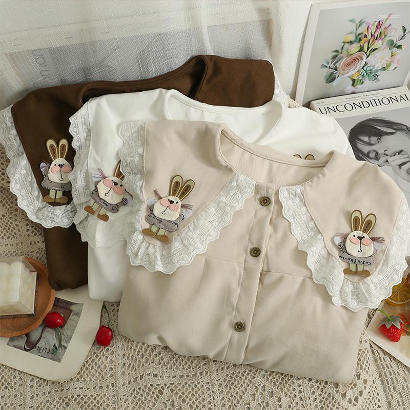 Women's Blouses Printing Japanese Style Button White Long Sleeve Blouse Shirt Women's Spring Korean Casual Temperament Versatile Loose, Apricot blouse
Women's Blouses Printing Japanese Style Button White Long Sleeve Blouse Shirt Women's Spring Korean Casual Temperament Versatile Loose, Apricot blouse