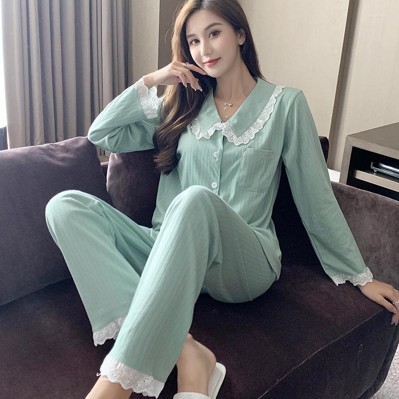Women's Sleepwear Leisure And Comfortable Warm Home Long-sleeved Trousers Suit Two-piece Ladies Pajamas Solid Color Cardigan, Black
Women's Sleepwear Leisure And Comfortable Warm Home Long-sleeved Trousers Suit Two-piece Ladies Pajamas Solid Color Cardigan, Black