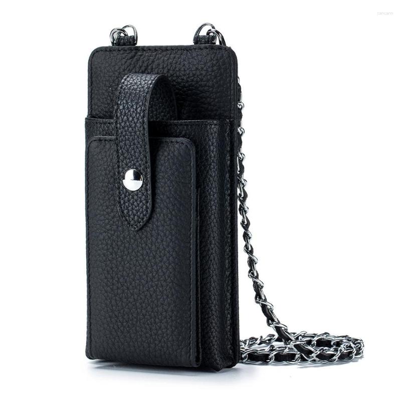 Evening Bags Mini Genuine Leather Crossbody Bag Women Cowhide Cell Phone Fashion Hasp Flap Shoulder For Female Purse Wallet Clutches, Black
Evening Bags Mini Genuine Leather Crossbody Bag Women Cowhide Cell Phone Fashion Hasp Flap Shoulder For Female Purse Wallet Clutches, Black