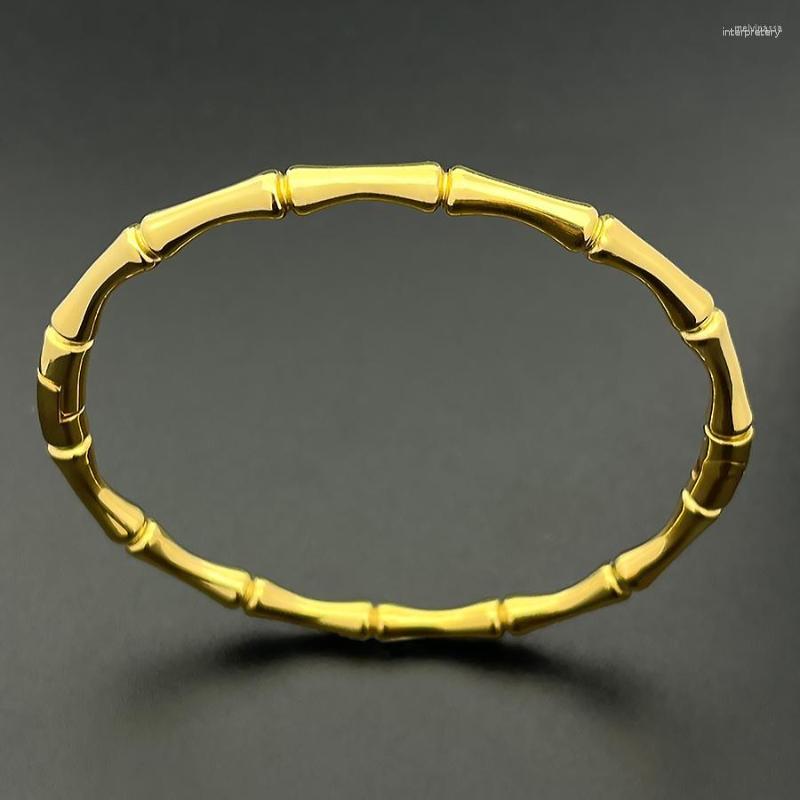 Bangle Stainless Steel Gold Bamboo Knuckle Bracelet 2023 Trend For Women Men Romantic Party Gifts Fashion Jewelry
Bangle Stainless Steel Gold Bamboo Knuckle Bracelet 2023 Trend For Women Men Romantic Party Gifts Fashion Jewelry