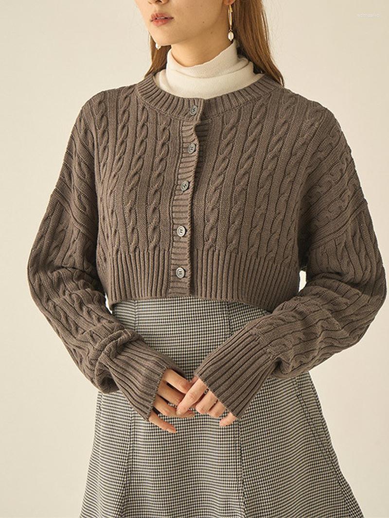 Women's Knits Simple Twist Loose Short Sweaters Casual Vintage Harajuku Jumper Japanese 2023 Early Autumn Cropped Knitted Cardigan Women, Beige
Women's Knits Simple Twist Loose Short Sweaters Casual Vintage Harajuku Jumper Japanese 2023 Early Autumn Cropped Knitted Cardigan Women, Beige