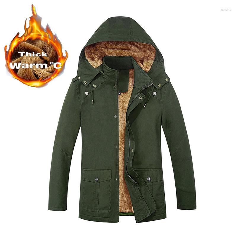 Men's Jackets Men's Winter Jacket Hooded Lamb Wool Lining Thickened Thermal Parka Luxury Men Mens, Black
Men's Jackets Men's Winter Jacket Hooded Lamb Wool Lining Thickened Thermal Parka Luxury Men Mens, Black
