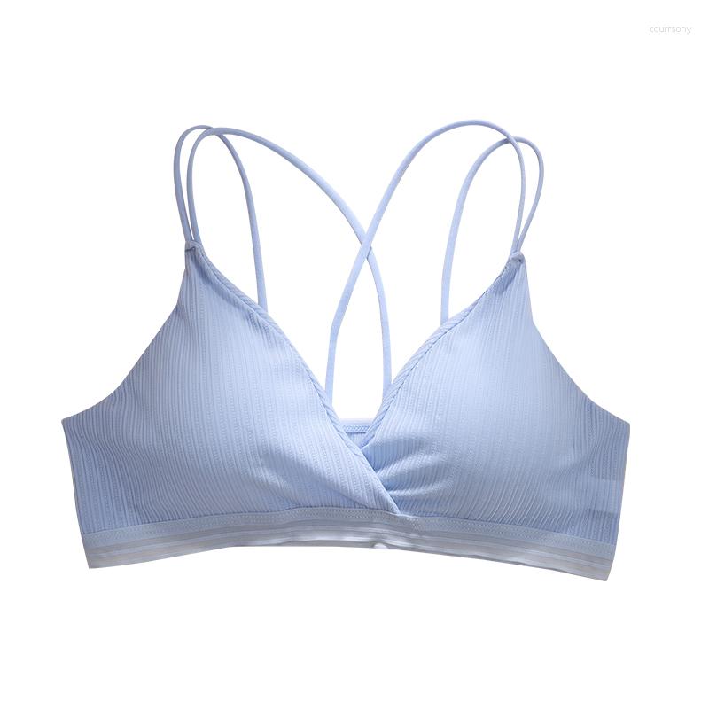 Bras Japanese Cotton Thread Push Up Bra Girl Cross Straps Backless Brassiere Women Sport Camisole Deep V Bralette, Beige
Bras Japanese Cotton Thread Push Up Bra Girl Cross Straps Backless Brassiere Women Sport Camisole Deep V Bralette, Beige