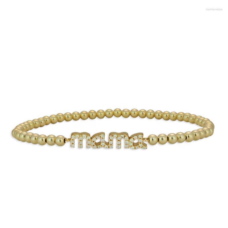 Strand Beaded Strands Mama Pendant String Bracelet Mothers Day Gift Sterling Silver Jewelry Fashion Mom Gold Filled Ball BM35306 Raym22
Strand Beaded Strands Mama Pendant String Bracelet Mothers Day Gift Sterling Silver Jewelry Fashion Mom Gold Filled Ball BM35306 Raym22