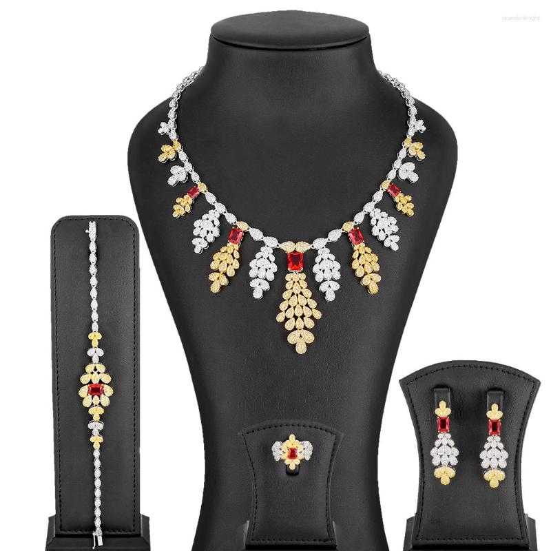 Necklace Earrings Set GODKI 2layers Luxury African For Women Wedding Party Zircon Crystal Dubai Bridal Jewelry Gift, Picture shown
Necklace Earrings Set GODKI 2layers Luxury African For Women Wedding Party Zircon Crystal Dubai Bridal Jewelry Gift, Picture shown