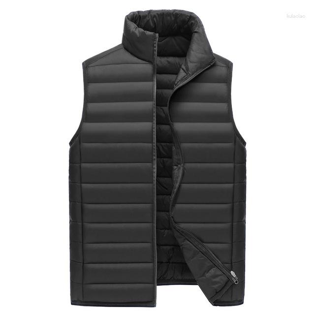 Men's Vests Cotton Men's Fashion Warm Stand Collar Winter Jacket Sleeveless Casual High Quality Thickened Soft For Men, Black
Men's Vests Cotton Men's Fashion Warm Stand Collar Winter Jacket Sleeveless Casual High Quality Thickened Soft For Men, Black