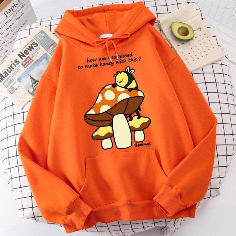 Men' Hoodies Lovely Bee Is Wondering How To Make Honey From The Mushroom Mens Pocket Sweatshirt Sport Warm Top Fleece Hoodie For Men, Purple 
Men' Hoodies Lovely Bee Is Wondering How To Make Honey From The Mushroom Mens Pocket Sweatshirt Sport Warm Top Fleece Hoodie For Men, Purple