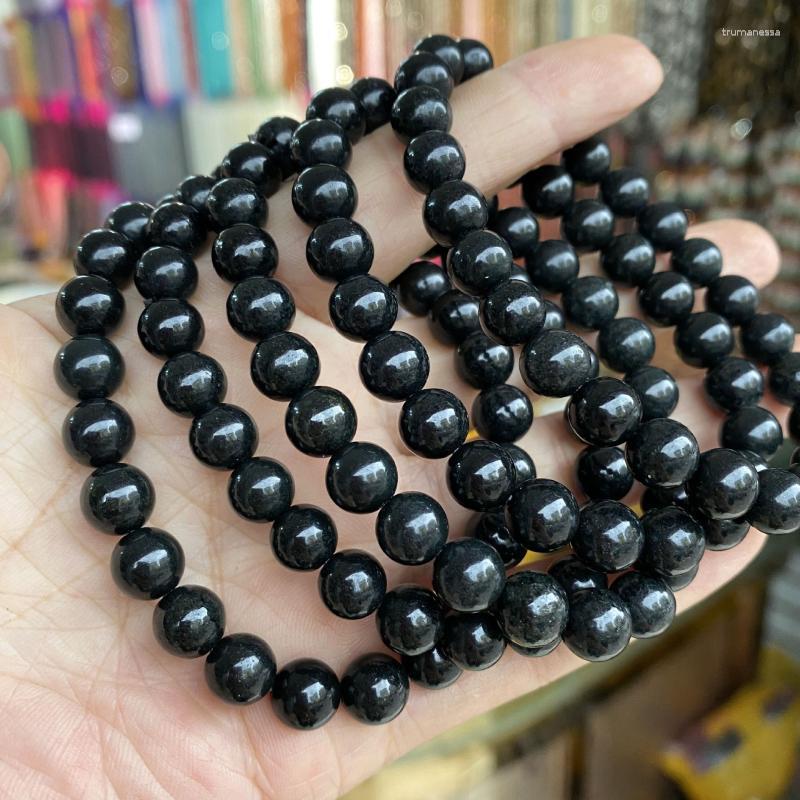 Strand Beaded Strands Shungite Stone Bead Bracelet RussianShungite Crystal Natural Round Beads Jewelry 1pc Raym22
Strand Beaded Strands Shungite Stone Bead Bracelet RussianShungite Crystal Natural Round Beads Jewelry 1pc Raym22