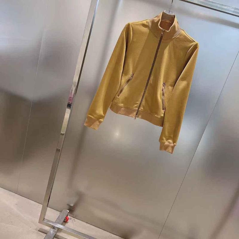 Women' Jackets Casual Zipper Jacket Pocket Design Half High Collar Fashionable And Versatile 2023 Fall 0817Y, Brown
Women' Jackets Casual Zipper Jacket Pocket Design Half High Collar Fashionable And Versatile 2023 Fall 0817Y, Brown