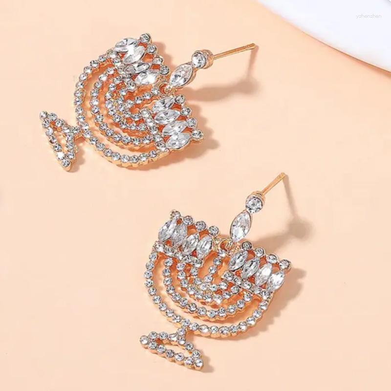 Dangle Earrings Jewish Hanukkah Menorah Crystal For Women - Festival Of Lights Hebrew "Dedication" Feast Dedication Jewel
Dangle Earrings Jewish Hanukkah Menorah Crystal For Women - Festival Of Lights Hebrew "Dedication" Feast Dedication Jewel