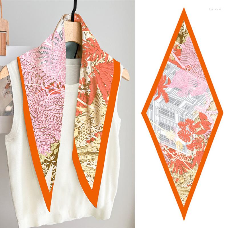 Scarves Luxury Flower Print Skinny Lozenge Silk Scarfs Women Plant Flora Foulard Neckerchief Female Hairband Lady Headband Soft Satin
Scarves Luxury Flower Print Skinny Lozenge Silk Scarfs Women Plant Flora Foulard Neckerchief Female Hairband Lady Headband Soft Satin