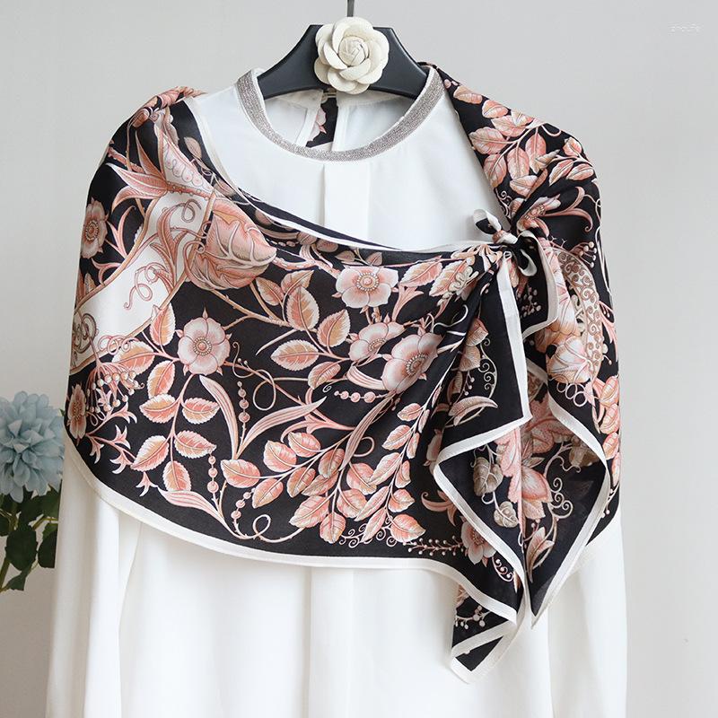 Scarves High-end Elegant Women's Exquisite Floral Series Printed Quality Crepe De Chine Silk Versatile Long Scarf
Scarves High-end Elegant Women's Exquisite Floral Series Printed Quality Crepe De Chine Silk Versatile Long Scarf