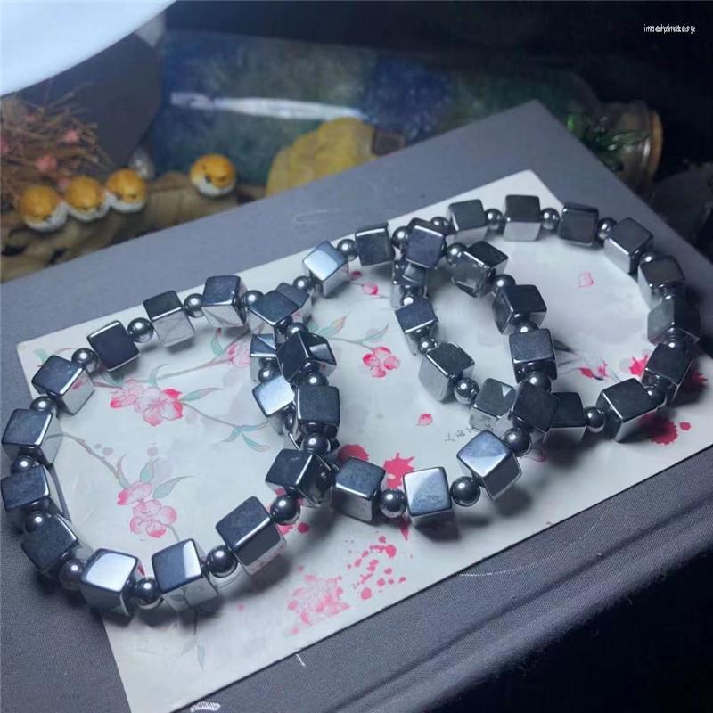 Strand Rare Natural Stone Terahertz Bracelet For Women Men Wealth Sugar Cube Beads Bracelets Hand Wrist Trendy Fashion Crystal Jewelry
Strand Rare Natural Stone Terahertz Bracelet For Women Men Wealth Sugar Cube Beads Bracelets Hand Wrist Trendy Fashion Crystal Jewelry