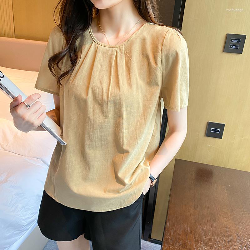 Women' Blouses Elegant Short Sleeve Office Top Female O Ncek Casual Summer Chiffon Blouse For Women Fashion White Shirts Woman ST102, Khaki
Women' Blouses Elegant Short Sleeve Office Top Female O Ncek Casual Summer Chiffon Blouse For Women Fashion White Shirts Woman ST102, Khaki