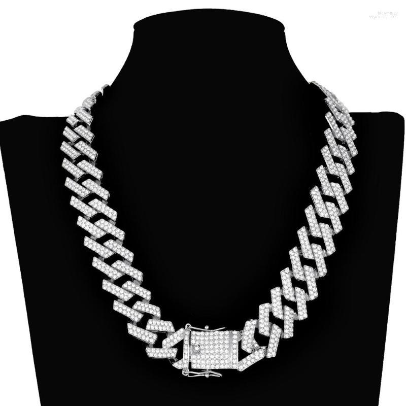 Pendant Necklaces Hip Hop 20MM Miami Box Buckle Cuban Chain Bling Iced Out Rhinestone & Bracelets 16/18/20/24/ Inch For Men Jewelry
Pendant Necklaces Hip Hop 20MM Miami Box Buckle Cuban Chain Bling Iced Out Rhinestone & Bracelets 16/18/20/24/ Inch For Men Jewelry