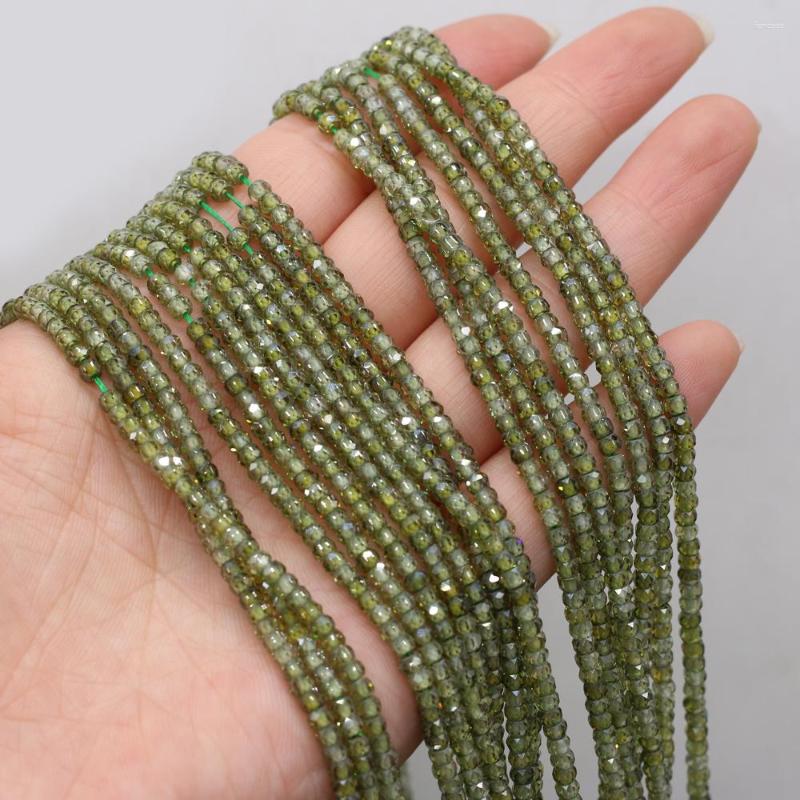 Beads Natural Zircon Round Faceted Abacus Bead Green Samll Loose Beaded For Jewelry Making DIY Bracelet Necklace Accessories
Beads Natural Zircon Round Faceted Abacus Bead Green Samll Loose Beaded For Jewelry Making DIY Bracelet Necklace Accessories