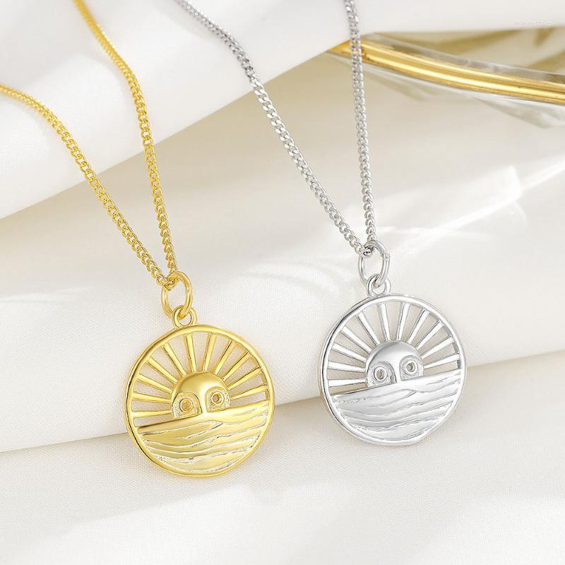 Chains Sun Necklace S925 Sterling Silver You Are My Sunshine Fashion Trend Jewelry Women Elegant Female Neck Chain Accessory
Chains Sun Necklace S925 Sterling Silver You Are My Sunshine Fashion Trend Jewelry Women Elegant Female Neck Chain Accessory