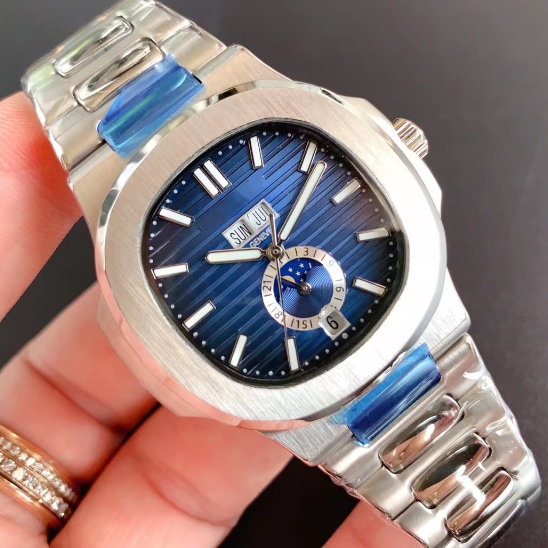 Designer men's watch automatic mechanical movement 5726 series 40mm size dial so watches high quality functions can be used, Box
Designer men's watch automatic mechanical movement 5726 series 40mm size dial so watches high quality functions can be used, Box