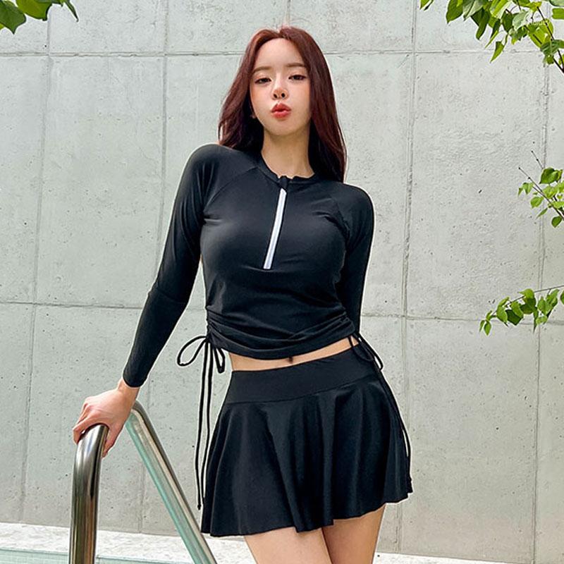 Women's Swimwear 2023 Women's Long Sleeve One Piece Surfsuit Swimsuit Black Sweetness Swimming Costume Beach
Women's Swimwear 2023 Women's Long Sleeve One Piece Surfsuit Swimsuit Black Sweetness Swimming Costume Beach