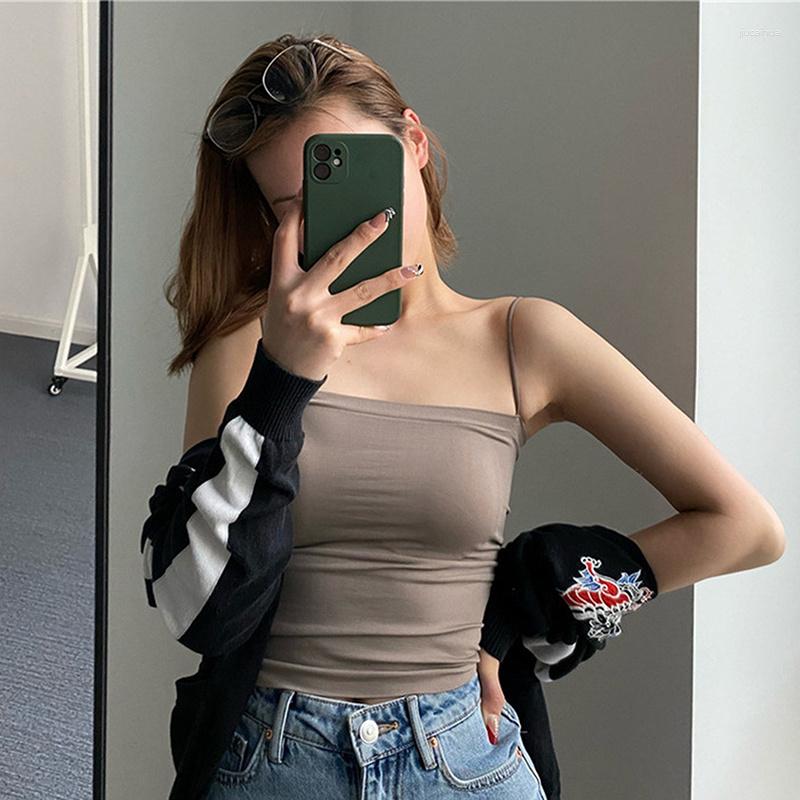 Women's Tanks Strap Tank Top Bra Summer White Tops For Women 2023 Backless Slim Sleeveless Camisole Cropped Bandeau
Women's Tanks Strap Tank Top Bra Summer White Tops For Women 2023 Backless Slim Sleeveless Camisole Cropped Bandeau