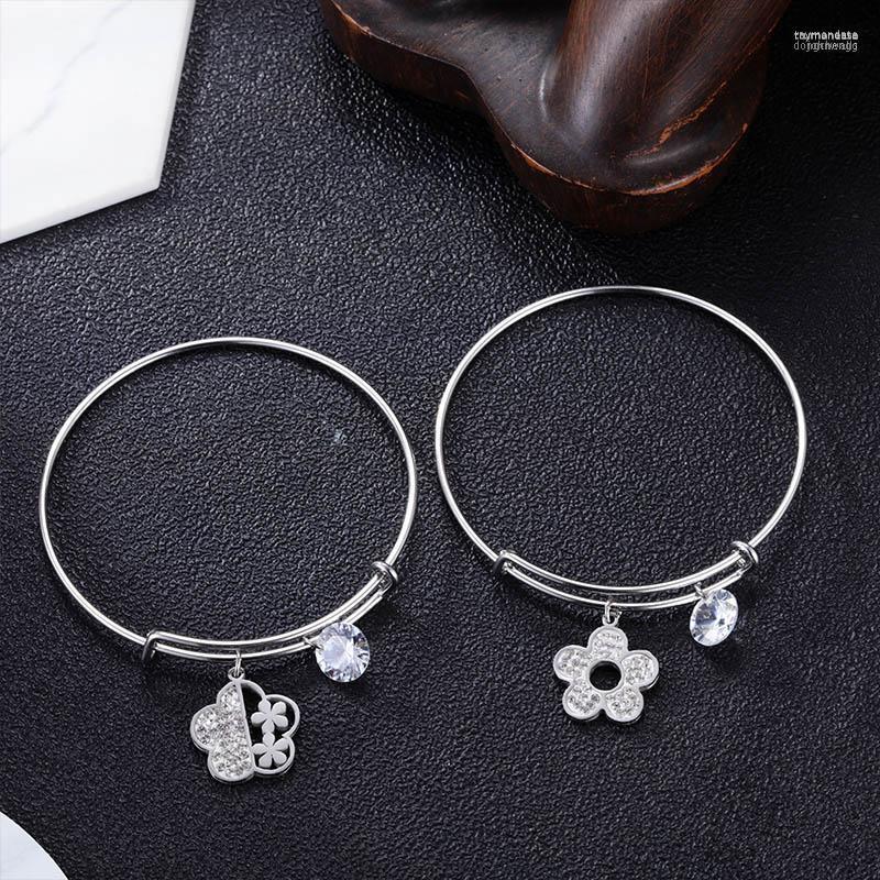 Bangle Stainless Steel Jewelry Lucky Bracelet For WWomen Cuff Bracelets Bangles Fashion Jewellery Accessories Raym22
Bangle Stainless Steel Jewelry Lucky Bracelet For WWomen Cuff Bracelets Bangles Fashion Jewellery Accessories Raym22