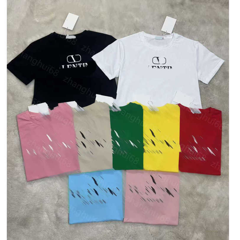 23ss womens designer clothing tee Womens T-Shirt Round neck Pure cotton Solid color letters logo printing short sleeve T-shirt 9 colors available womens clothes a1, Lightpink
23ss womens designer clothing tee Womens T-Shirt Round neck Pure cotton Solid color letters logo printing short sleeve T-shirt 9 colors available womens clothes a1, Lightpink