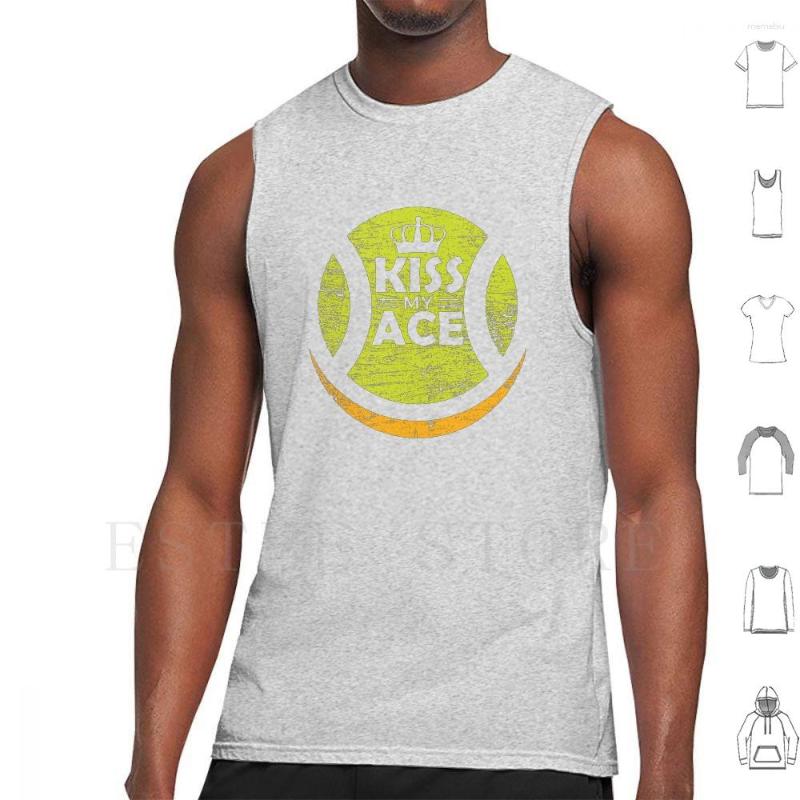 Men's Tank Tops Kiss My Ace Vest Cotton Tennis Racket Net Game Competition Sport Athlete Fitness Workout Trainer, M-tank-white
Men's Tank Tops Kiss My Ace Vest Cotton Tennis Racket Net Game Competition Sport Athlete Fitness Workout Trainer, M-tank-white