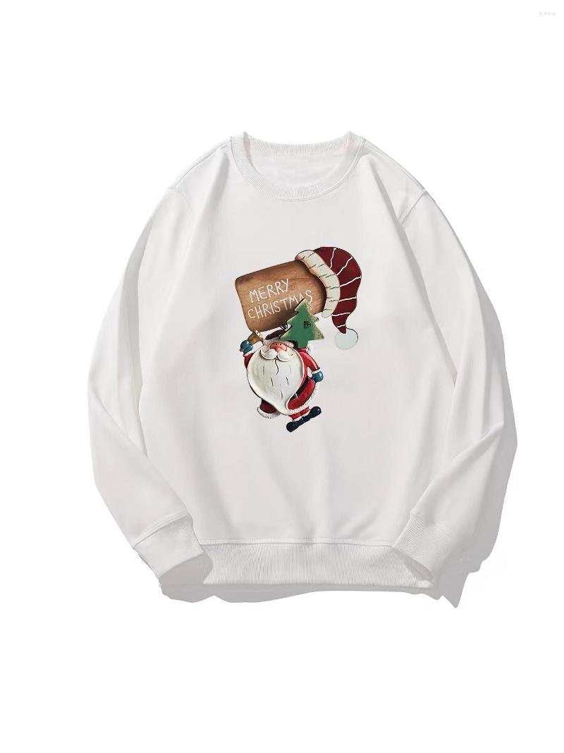 Men's T Shirts Sweatshirt Heavyweight Crew Neck Pullover Winter Casual With Christmas Santa Claus Big Hat Print Graphic, White
Men's T Shirts Sweatshirt Heavyweight Crew Neck Pullover Winter Casual With Christmas Santa Claus Big Hat Print Graphic, White