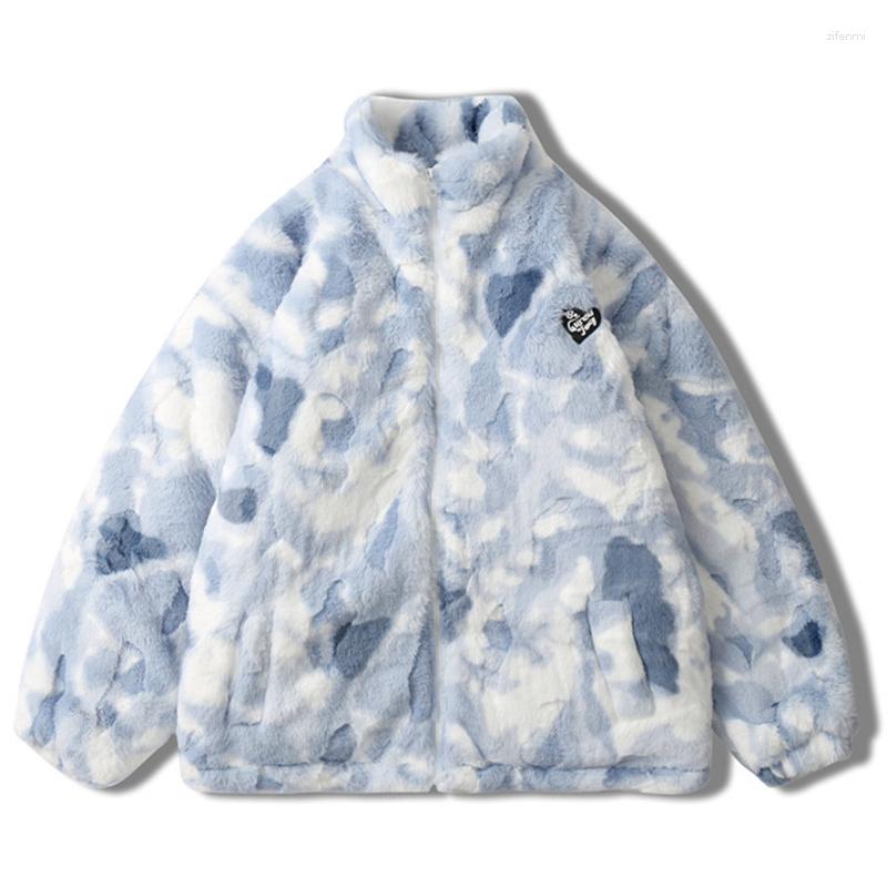 Men' Jackets Winter Parka Imitation Fur Thermal Jacket Tie-dye Puffer Heavy Men 2023 Harajuku Fashion Thick Loose Couple Coat, Blue
Men' Jackets Winter Parka Imitation Fur Thermal Jacket Tie-dye Puffer Heavy Men 2023 Harajuku Fashion Thick Loose Couple Coat, Blue