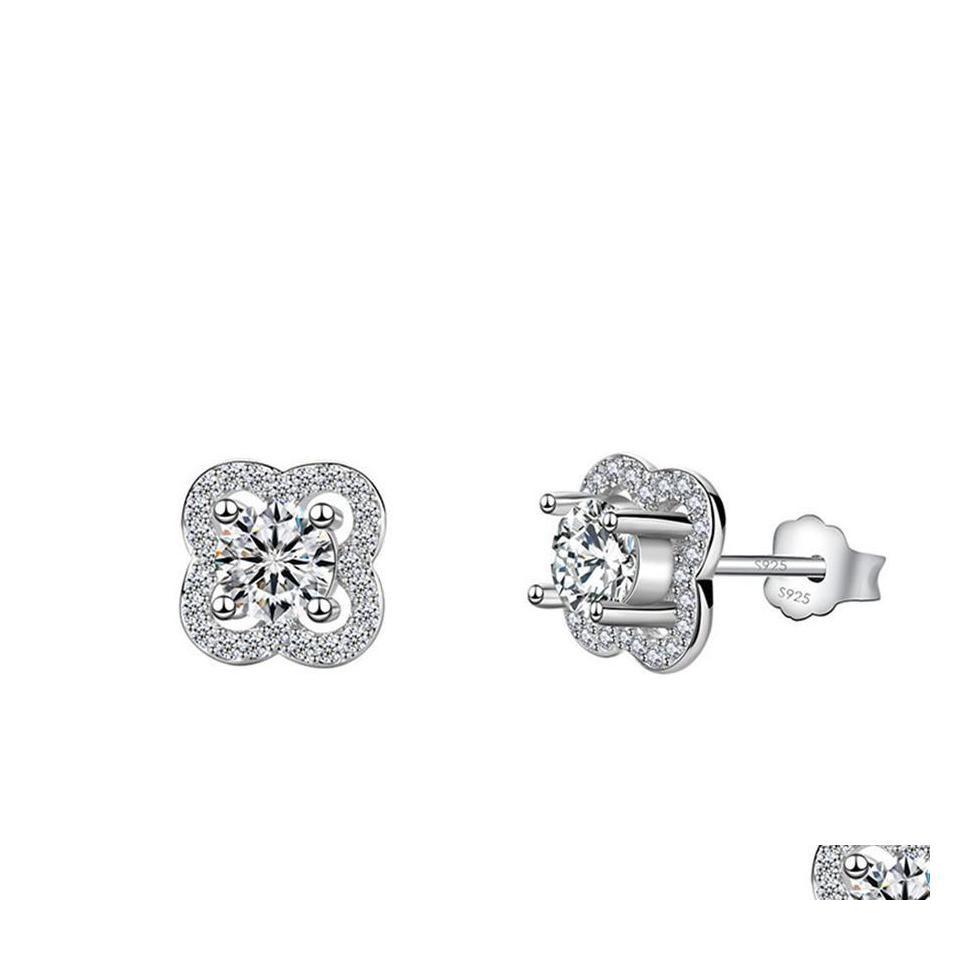 Stud Moissanite Earrings Female Sterling Sier Zircon Fourleaf Clover 50 Points 2021 Trendy Temperament Gift For Girlfriend220F D Dhyvf
Stud Moissanite Earrings Female Sterling Sier Zircon Fourleaf Clover 50 Points 2021 Trendy Temperament Gift For Girlfriend220F D Dhyvf